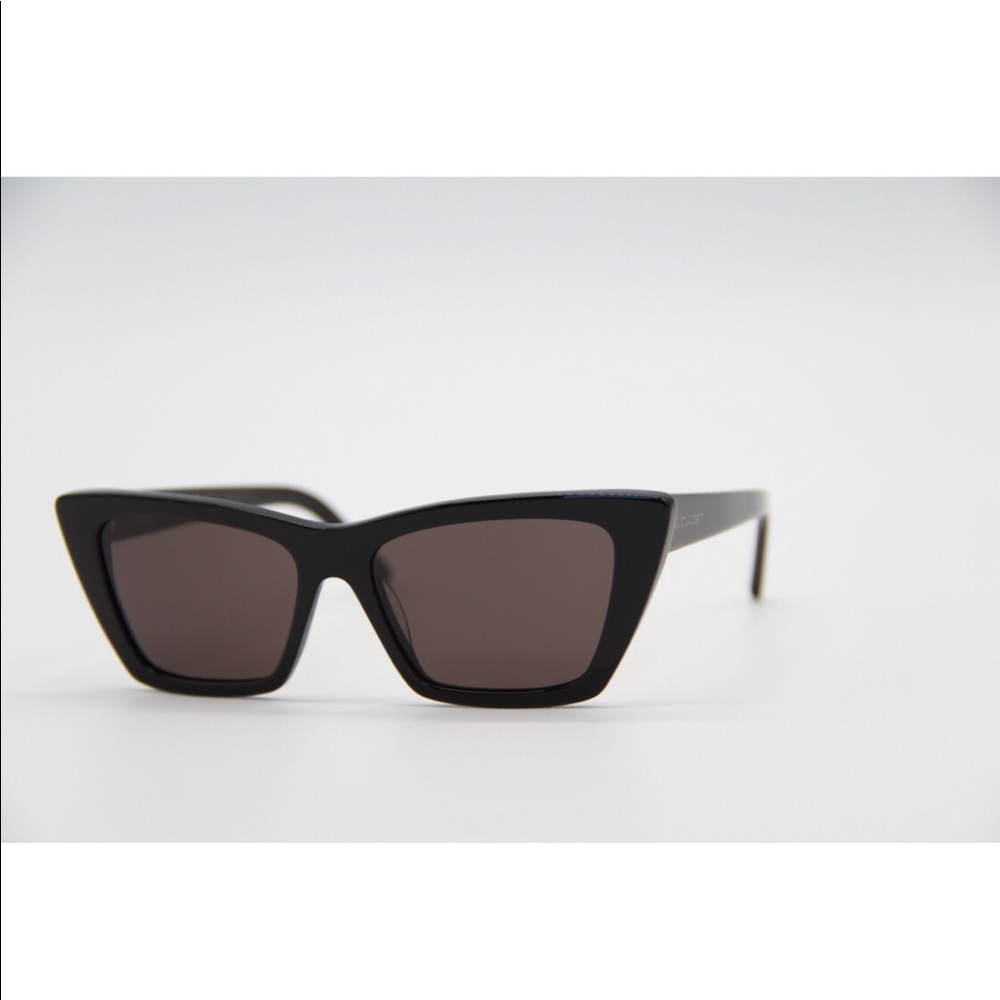 New Saint Laurent Mica SL276 001 New Cat Eye Sunglasses Saint Laurent SL 276 - Picture 6 of 15